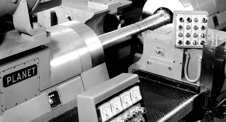 Close-up of Lathe